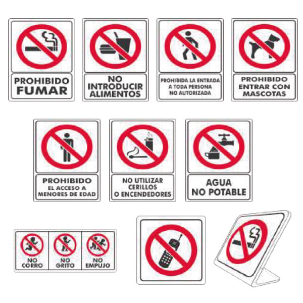 Tracto Partes Cuitláhuac - SEÑALIZACIÓN PROHIBICIÓN